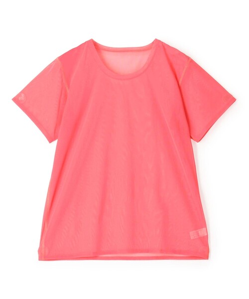 SIMONE WILD(シモーネワイルド)の「SIMONE WILD MESH T-SHIRT メッシュTシャツ(Tシャツ/カットソー・レディース・イエロー/ネイビー/レッド/ベージュ・S)」の4枚目の写真