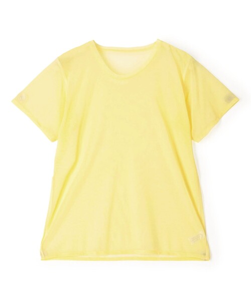 SIMONE WILD(シモーネワイルド)の「SIMONE WILD MESH T-SHIRT メッシュTシャツ(Tシャツ/カットソー・レディース・イエロー/ネイビー/レッド/ベージュ・S)」の3枚目の写真
