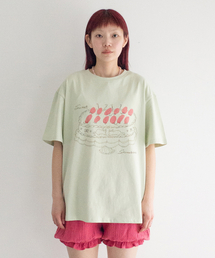 FUN FROM FUN（ファンフロムファン）の「Strawberry Cake Tee,Mint（Tシャツ/カットソー）」