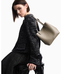エンポリオ アルマーニ】Emporio Armani 1981 レザーホーボーバッグ