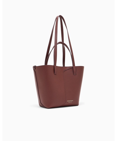 EMPORIO ARMANI(エンポリオアルマーニ)の「【エンポリオ アルマーニ】Emporio Armani 1981 レザーショルダーバッグ(ショルダーバッグ・レディース・ブラック/ダークウッド/オートミール/ブラウン・FREE)」の22枚目の写真