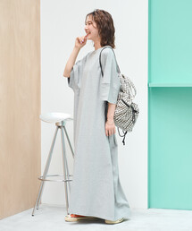 限定展開 オーバーシルエット 半袖 ワンピース