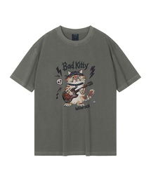 バッドキティ ピグメントオーバーサイズ半袖Tシャツ（クロップ含む）_7 COL