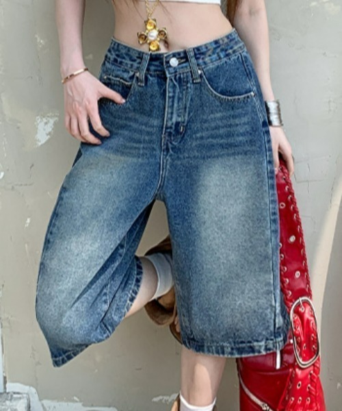 REBALANCE(リバランス)の「デニムショートパンツ(デニムパンツ・レディース・A・SMALL/MEDIUM/LARGE)」の9枚目の写真