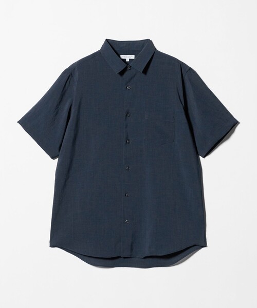 A DAY IN THE LIFE UNITED ARROWS(アデイインザライフユナイテッドアローズ)の「ハイツイスト ボイル ジャスト レギュラーカラーシャツ-吸水速乾・通気性-<A DAY IN THE LIFE>(シャツ/ブラウス・メンズ・ネイビー/ライトブルー/ライトグレー・L/S/XL/M)」の3枚目の写真