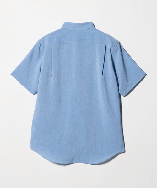 A DAY IN THE LIFE UNITED ARROWS(アデイインザライフユナイテッドアローズ)の「ハイツイスト ボイル ジャスト レギュラーカラーシャツ-吸水速乾・通気性-<A DAY IN THE LIFE>(シャツ/ブラウス・メンズ・ネイビー/ライトブルー/ライトグレー・L/S/XL/M)」の14枚目の写真