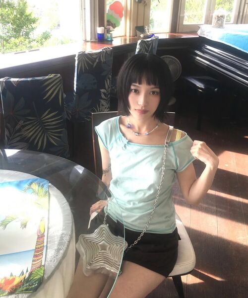 EXPIRED GIRL（エクスパイアードガール）の「Jellybean Lace Tank Lemonade（Tシャツ/カットソー・レディース・その他・FREE）」の4枚目の写真