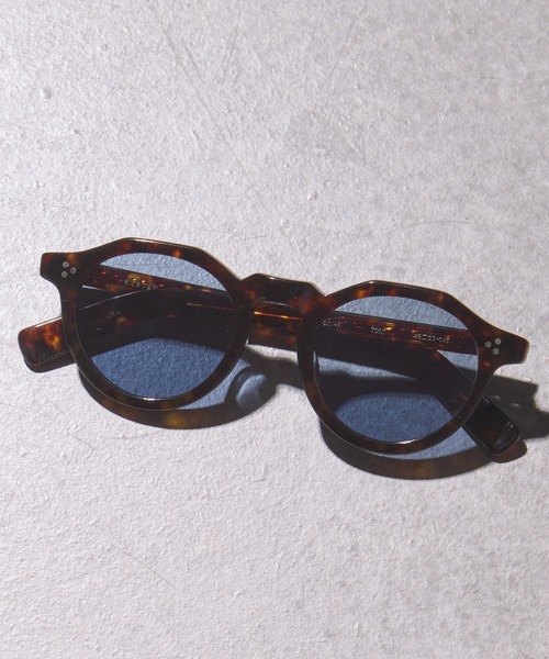 EYEVAN(アイヴァン)の「【EYEVAN/アイヴァン】Mason(48) TORT-BLU(サングラス・メンズ・ブラウン・FREE)」の1枚目の写真