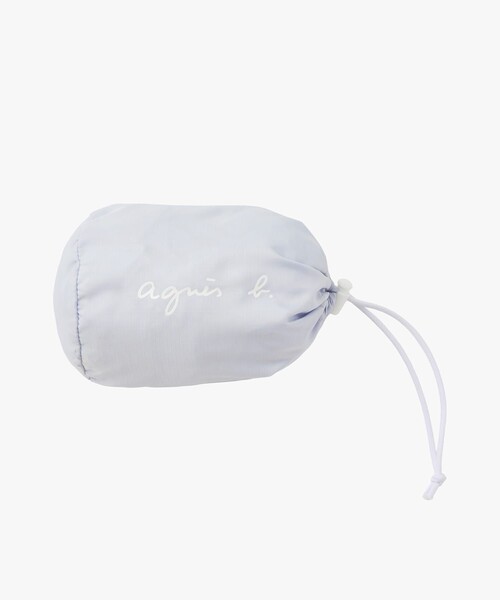 agnes b.(アニエスベー)の「キッズ ロゴ 長袖 ポケッタブル レイン ブルゾン(ブルゾン・キッズ・グレー・110/100/140/130/120)」の8枚目の写真