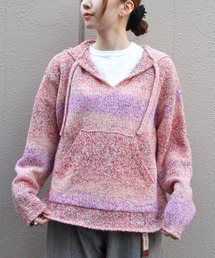 MEYAME/メヤメ　ウールメキシカンニットパーカ　WOOL MEXICAN KNIT PARKA　MEY-2526