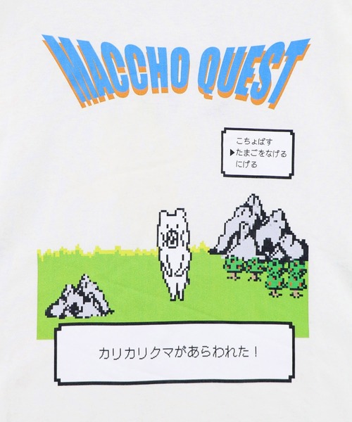 ScoLar Parity(スカラーパリティ)の「362122:マッチョクエスト柄 UVプリントTシャツ(Tシャツ/カットソー・レディース・ブラック/サックスブルー/オフホワイト・M)」の15枚目の写真