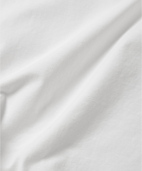 NONBLANK（ノンブランク）の「記者コットンクロップLSティーシャツ_WHITE（Tシャツ/カットソー・メンズ・ホワイト・MEDIUM/LARGE/X-LARGE）」の5枚目の写真