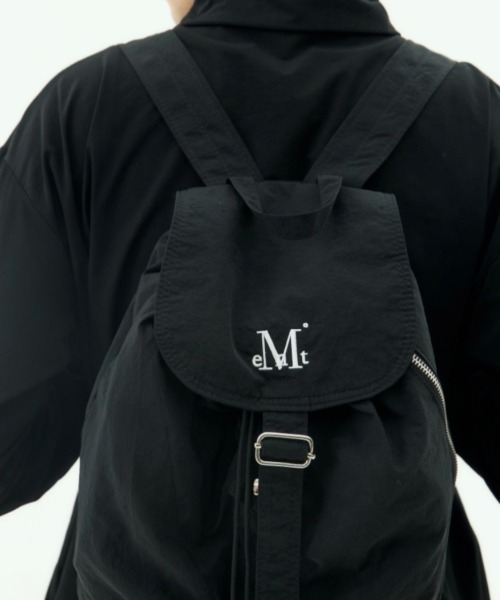 MUCENT(ムセント)の「MUCENT(ムセント)/軽量 ミニ ドローコード ドローストリング ナップザック リュック バックパック/MUTE MINI BACK PACK(バックパック/リュック・レディース・ブラック/ベージュ/ブルー・FREE)」の4枚目の写真