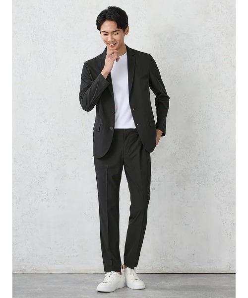 Perfect Suit FActory（パーフェクトスーツファクトリー）の「【裾上げ済み/上下セット/持ち運び楽】　TOKYORUN　トラベルパッカブル　ウォッシャブルセットアップスーツ（スーツセット・メンズ・カーキ/ベージュ/グレー/ブラウン/ブラック/ネイビー・L/M/LL）」の13枚目の写真
