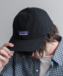 Patagonia パタゴニア P 6 LABEL TRAD CAP ワンポイントロゴコットンベースボールキャップ