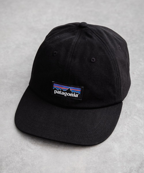 patagonia(パタゴニア)の「Patagonia パタゴニア P 6 LABEL TRAD CAP ワンポイントロゴコットンベースボールキャップ(キャップ・メンズ・ブラック・FREE)」の13枚目の写真
