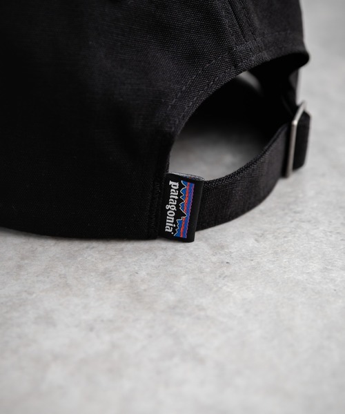 patagonia(パタゴニア)の「Patagonia パタゴニア P 6 LABEL TRAD CAP ワンポイントロゴコットンベースボールキャップ(キャップ・メンズ・ブラック・FREE)」の7枚目の写真
