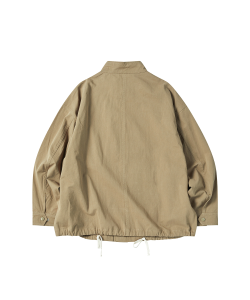 COMONINOZ（コモニノズ）の「STAND COLLAR JACKET [BEIGE]（その他アウター・メンズ・ベージュ・SMALL/MEDIUM/LARGE）」の3枚目の写真