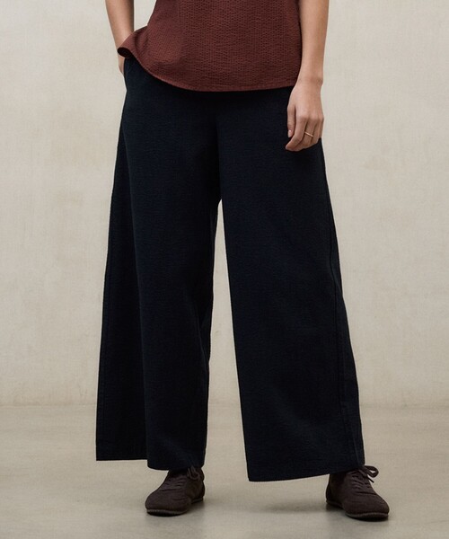 ECOALF(エコアルフ)の「MOSS パンツ / MOSS PANTS WOMAN(その他パンツ・レディース・ブラウン系その他4/ダークネイビー/ブルー系その他2・FREE)」の1枚目の写真
