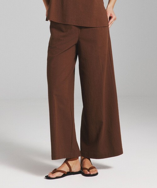 ECOALF(エコアルフ)の「MOSS パンツ / MOSS PANTS WOMAN(その他パンツ・レディース・ブラウン系その他4/ダークネイビー/ブルー系その他2・FREE)」の2枚目の写真