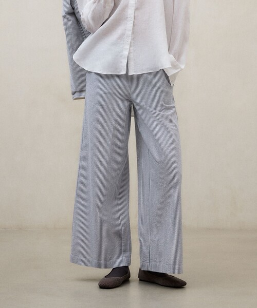 ECOALF(エコアルフ)の「MOSS パンツ / MOSS PANTS WOMAN(その他パンツ・レディース・ブラウン系その他4/ダークネイビー/ブルー系その他2・FREE)」の3枚目の写真