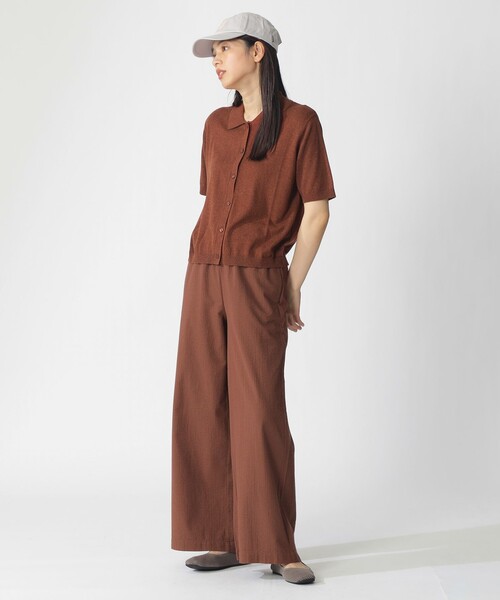 ECOALF(エコアルフ)の「MOSS パンツ / MOSS PANTS WOMAN(その他パンツ・レディース・ブラウン系その他4/ダークネイビー/ブルー系その他2・FREE)」の10枚目の写真