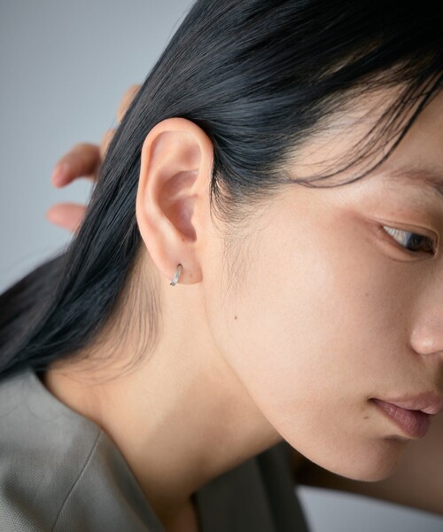 Jouete(ジュエッテ)の「PT900 ピアス フープ(ピアス(両耳用)・レディース・プラチナム・FREE)」の5枚目の写真