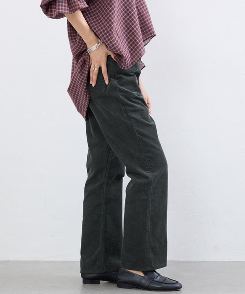 IENA（イエナ）の「BLACK サマーコールパンツ（その他パンツ・レディース・ベージュ/ブラック・38/36/34）」の7枚目の写真