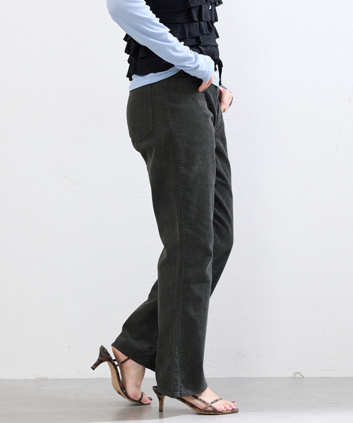 IENA（イエナ）の「BLACK サマーコールパンツ（その他パンツ・レディース・ベージュ/ブラック・38/36/34）」の14枚目の写真