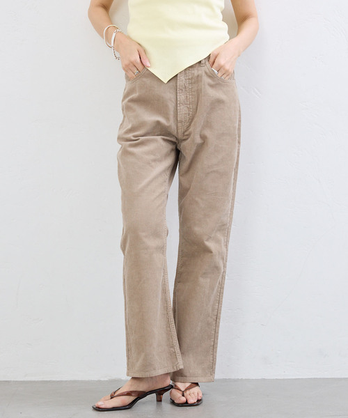 IENA（イエナ）の「BLACK サマーコールパンツ（その他パンツ・レディース・ベージュ/ブラック・38/36/34）」の22枚目の写真