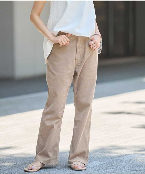 IENA(イエナ)の「BLACK サマーコールパンツ(その他パンツ・レディース・ベージュ/ブラック・38/36/34)」の10枚目の写真