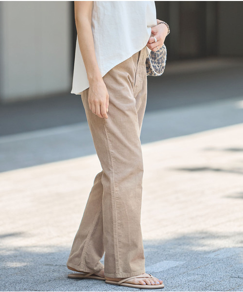 IENA(イエナ)の「BLACK サマーコールパンツ(その他パンツ・レディース・ベージュ/ブラック・38/36/34)」の20枚目の写真