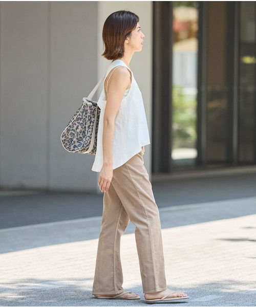 IENA(イエナ)の「BLACK サマーコールパンツ(その他パンツ・レディース・ベージュ/ブラック・38/36/34)」の22枚目の写真