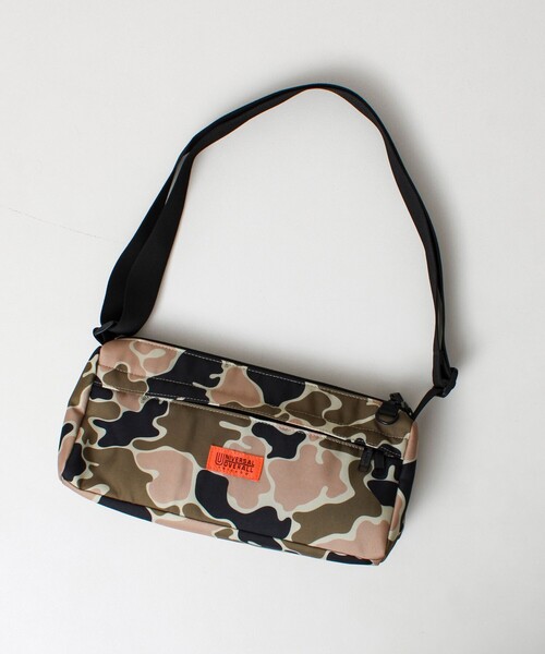 UNIVERSAL OVERALL(ユニバーサルオーバーオール)の「【UNIVERSAL OVERALL】TOOL Square Mini Shoulder Bag(ショルダーバッグ・メンズ・カモフラージュ/ブラック・FREE)」の4枚目の写真