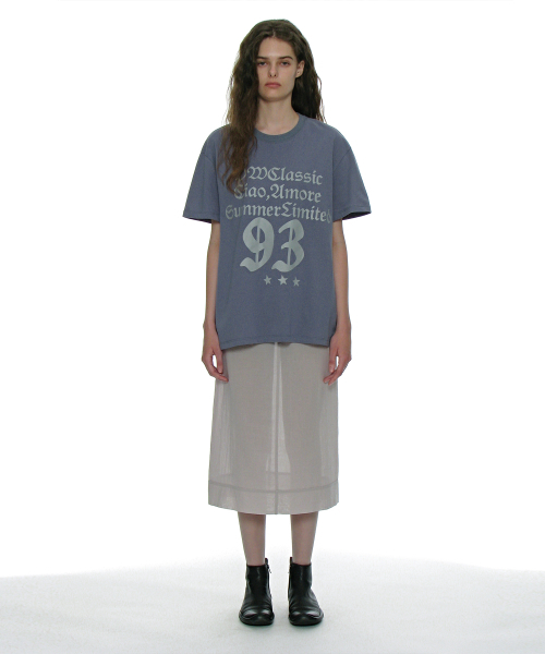 PARTIMENTO WOMEN(パルティメントウィメン)の「シアーミディスカート_ライトグレー(スカート・レディース・その他・SMALL/MEDIUM)」の8枚目の写真