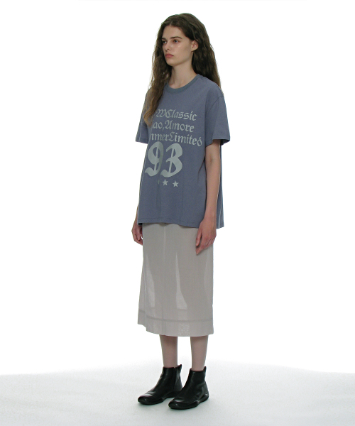 PARTIMENTO WOMEN(パルティメントウィメン)の「シアーミディスカート_ライトグレー(スカート・レディース・その他・SMALL/MEDIUM)」の9枚目の写真