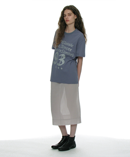 PARTIMENTO WOMEN(パルティメントウィメン)の「シアーミディスカート_ライトグレー(スカート・レディース・その他・SMALL/MEDIUM)」の12枚目の写真