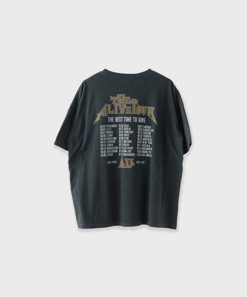 REMI RELIEF（レミレリーフ）の「REMI RELIEF/ HARD SP加工20/天竺BIGサイズT(AYATOKKATH OF ROCKN ROLL) /RN31393153（Tシャツ/カットソー・メンズ・ブラック/ホワイト・M/L）」の4枚目の写真