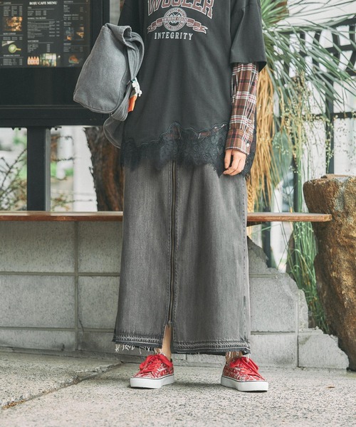 niko and...（ニコアンド）の「フレアジャンプワンピース　[NKJ 2026AW]（ジャンパースカート・レディース・ベージュ/チャコール/ブルー・FREE）」の9枚目の写真