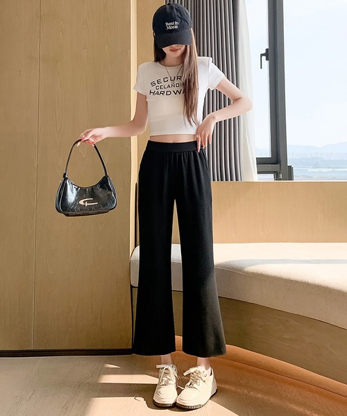 Girly Doll(ガーリードール)の「アンクルスウェットパンツ(その他パンツ・レディース・ライトグレー/ベージュ/ブラック・L/M)」の18枚目の写真