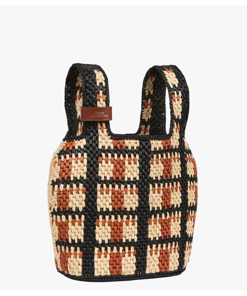 A.P.C.（アーペーセー）の「LE PECAN（ハンドバッグ・レディース・ブラウン/ブルー・ONESIZE）」の5枚目の写真