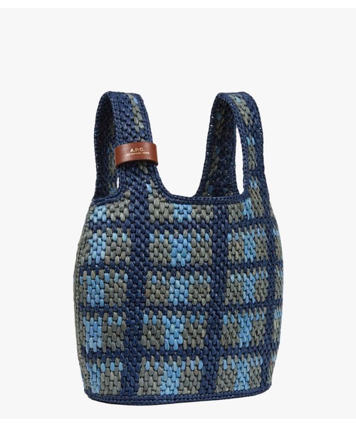 A.P.C.（アーペーセー）の「LE PECAN（ハンドバッグ・レディース・ブラウン/ブルー・ONESIZE）」の10枚目の写真