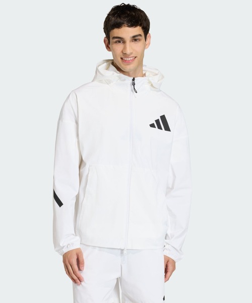 adidas(アディダス)の「アディダス Z.N.E. ウーブン トラックトップ / ジャージ / トラックジャケット / アディダス adidas(ジャージ・メンズ・ホワイト・MEDIUM/LARGE/X-SMALL/SMALL/X-LARGE/XX-LARGE/3XL)」の1枚目の写真
