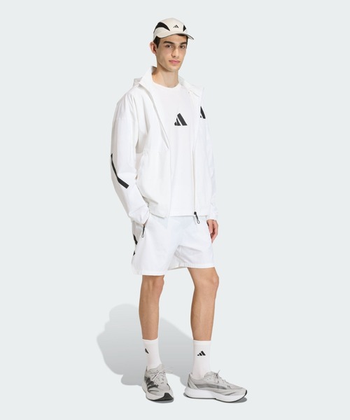 adidas(アディダス)の「アディダス Z.N.E. ウーブン トラックトップ / ジャージ / トラックジャケット / アディダス adidas(ジャージ・メンズ・ホワイト・MEDIUM/LARGE/X-SMALL/SMALL/X-LARGE/XX-LARGE/3XL)」の3枚目の写真