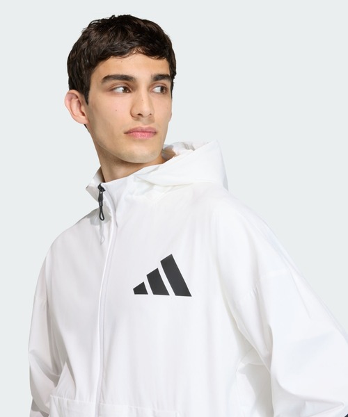 adidas(アディダス)の「アディダス Z.N.E. ウーブン トラックトップ / ジャージ / トラックジャケット / アディダス adidas(ジャージ・メンズ・ホワイト・MEDIUM/LARGE/X-SMALL/SMALL/X-LARGE/XX-LARGE/3XL)」の5枚目の写真