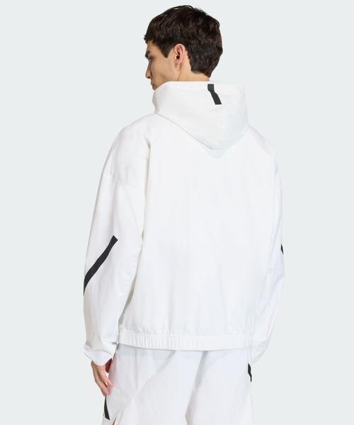 adidas(アディダス)の「アディダス Z.N.E. ウーブン トラックトップ / ジャージ / トラックジャケット / アディダス adidas(ジャージ・メンズ・ホワイト・MEDIUM/LARGE/X-SMALL/SMALL/X-LARGE/XX-LARGE/3XL)」の2枚目の写真