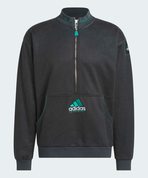 adidas(アディダス)の「EQT クオータージップ【adidas Golf/アディダスゴルフ】(スウェット・メンズ・ブラック・XX-LARGE/LARGE/MEDIUM/SMALL/X-LARGE/X-SMALL)」の6枚目の写真