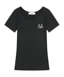 ポイトドットミディスリムフィット半袖Tシャツ(2カラー)