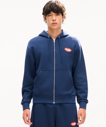 KENZO LOVES CLASSIC ZIP UP HOODIE
