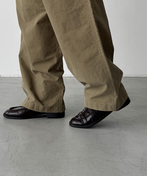 CANAL JEAN（キャナルジーン）の「Lakey Park　ヴィンテージコットンサロペット（サロペット/オーバーオール・レディース・カーキ・ONE SIZE）」の15枚目の写真